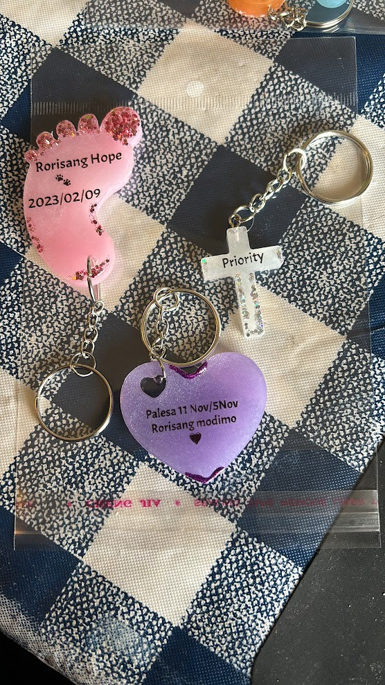 Small Cross Key Chain