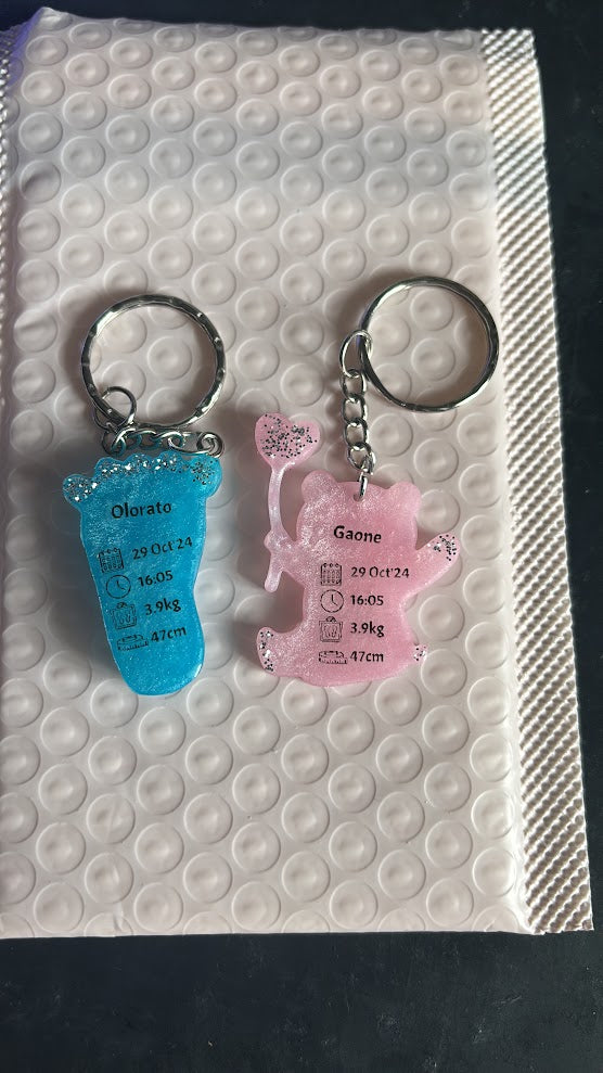 Extra Small Bear Key chain