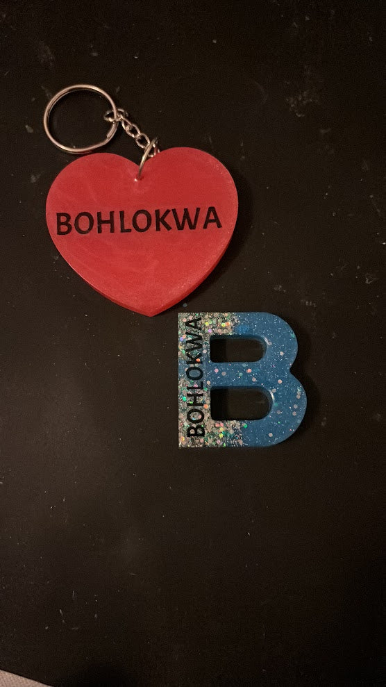 Large Heart Key Chain