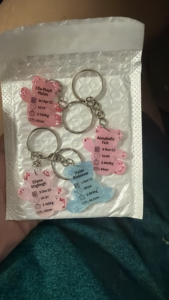 Extra Small Bear Key chain