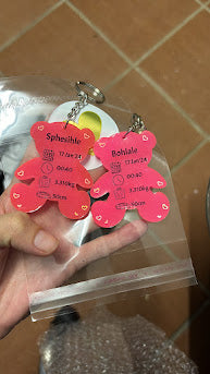 Large Teddy Key Chain
