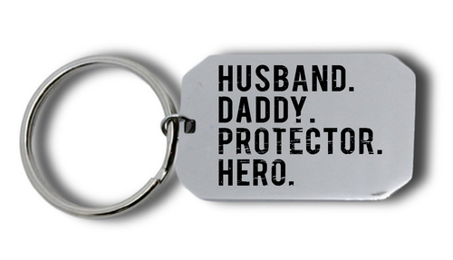 Father's Day Engraved Keyring 1