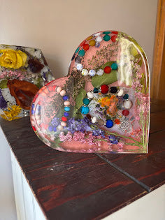 Large Resin Heart