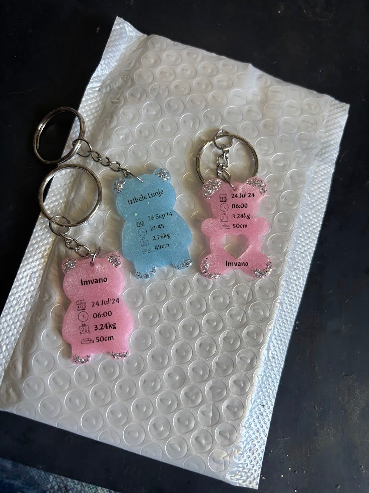 Extra Small Bear Key chain