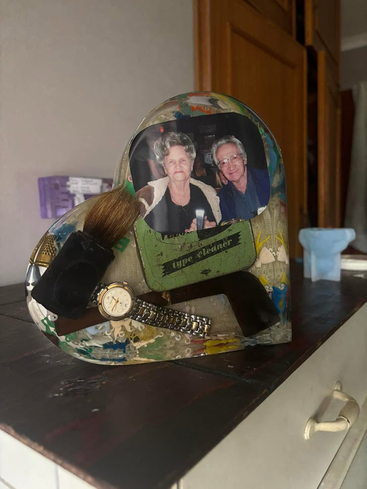 Large Resin Heart