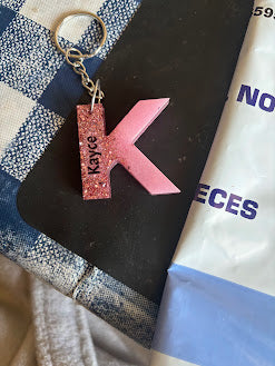 Letter Key Chain