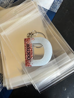 Letter Key Chain
