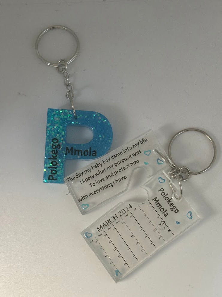 Calendar Key Chain