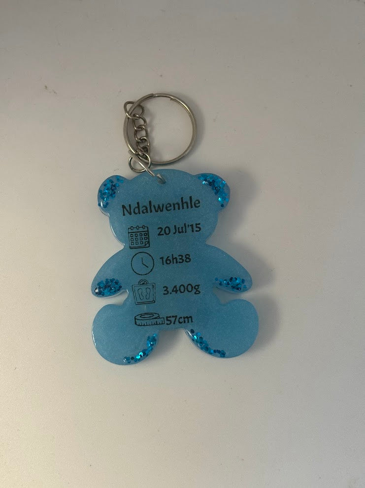 Large Teddy Key Chain