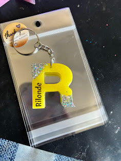 Letter Key Chain