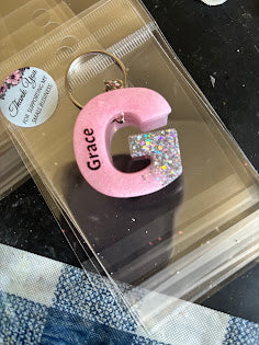 Letter Key Chain