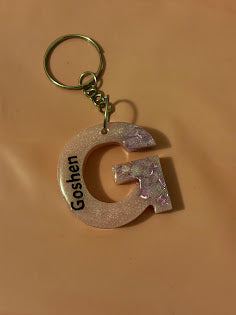 Letter Key Chain