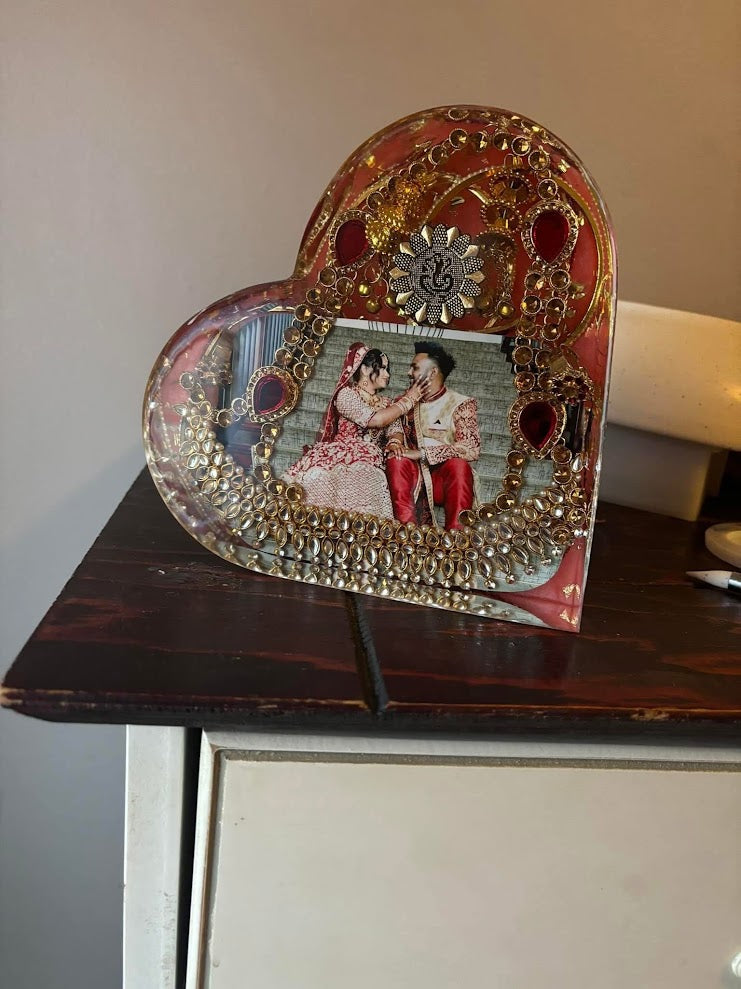 Large Resin Heart