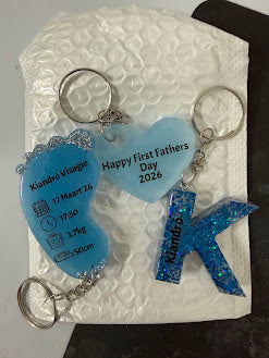 Letter Key Chain