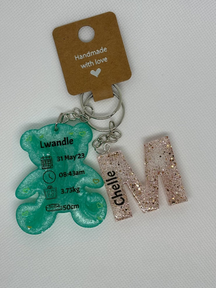 Large Teddy Key Chain