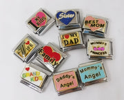 Surprise Pack 9mm Family Charms - P10 Mixed Charms