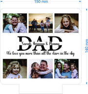 Personalized Mom, Dad or Family Photo LED Night Light