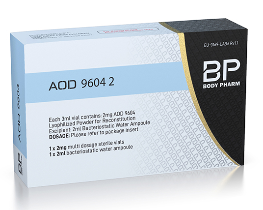 BodyPharma AOD9604 2mg Vial