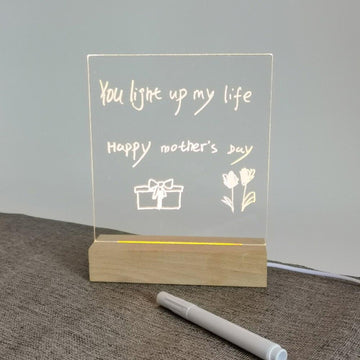 Blank self write LED Light