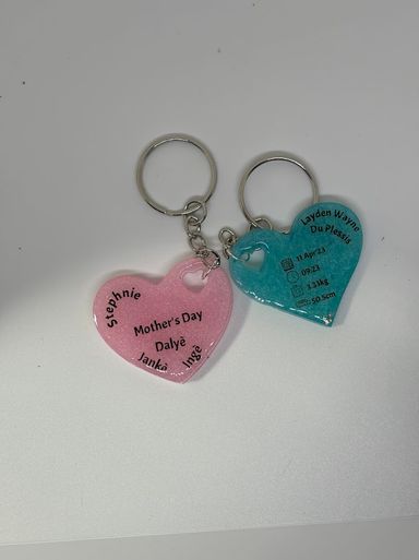 Small Heart Key Chain