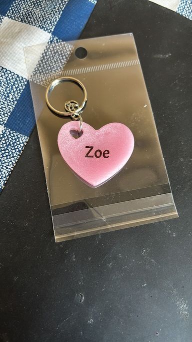 Small Heart Key Chain