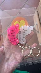 Medium Foot Key Chain Shape A