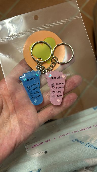 Small Foot Key Chain