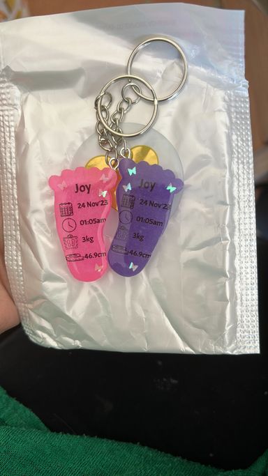 Small Foot Key Chain
