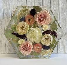 Large Resin Hexagon
