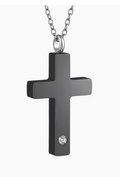 Memorial Cremation Cross Necklace